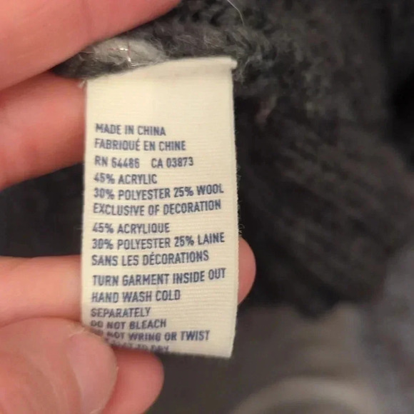 American Eagle Womens Kimono Cardigan Sweater Heavy Knit Oversized size medium - Picture 9 of 9